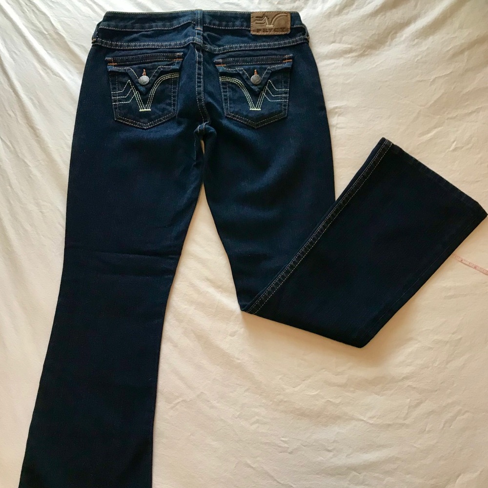 PRVCY MALIBU HILLS Flap Pocket Low Bootcut Size 28